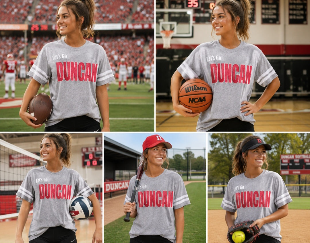 Let's Go DUNCAN - Jersey Tee