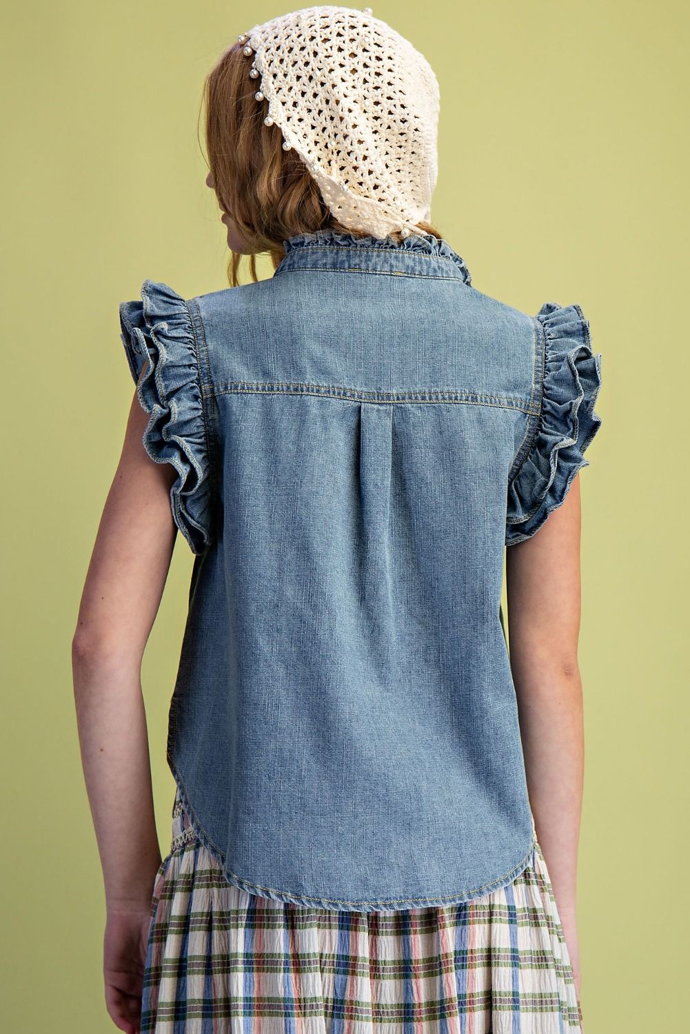 Denim Ruffles