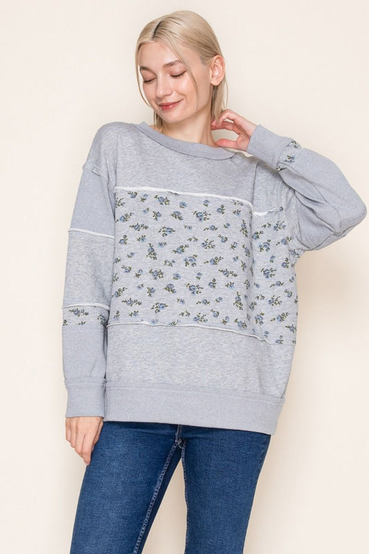 Blue Roses Sweatshirt